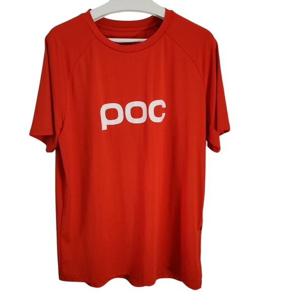 POC Red Performance essential enduro mountain bike cycling jersey X-Large - Picture 2 of 11